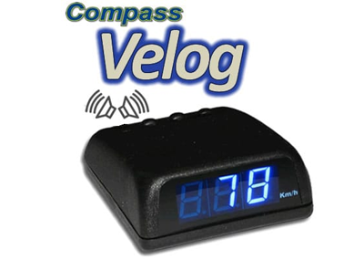 VELOCÍMETRO DIGITAL COMPASS VELOG